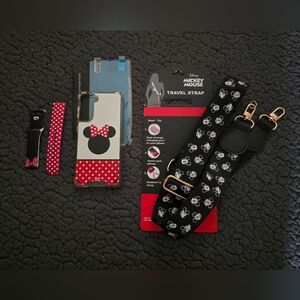 Diensy Travel Bundle: watch band, travel strap and phone case.